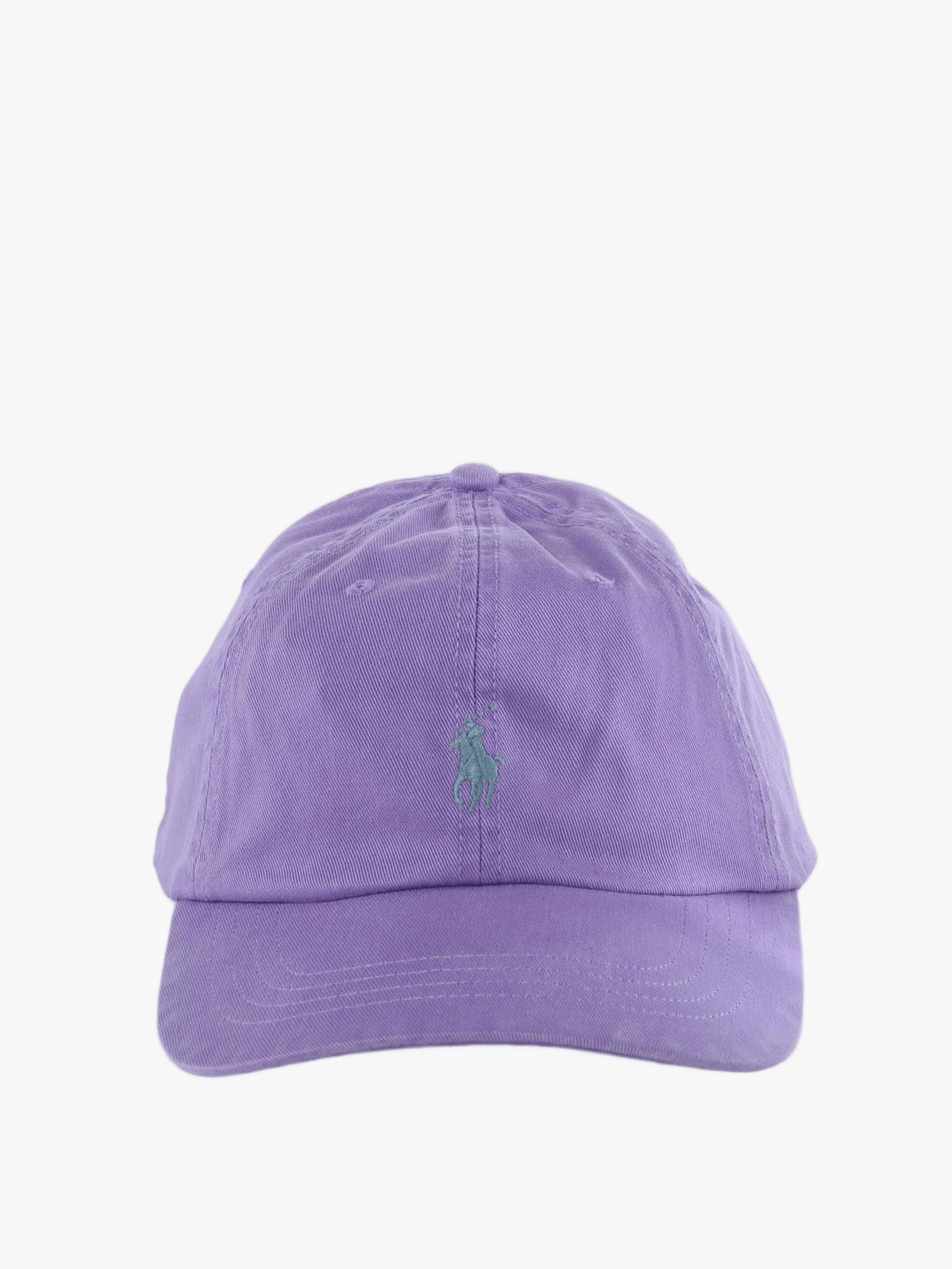 Purple hat, front view