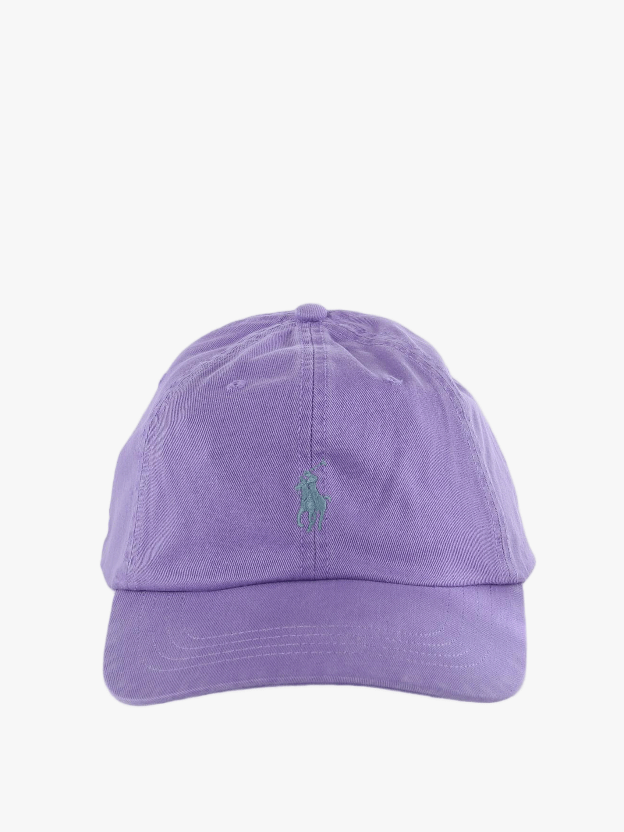 Purple hat, front view