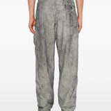 Grey pants, full body view