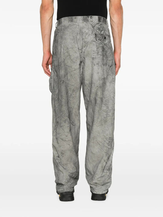 Grey pants, full body view