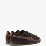 Brown shoes, side view