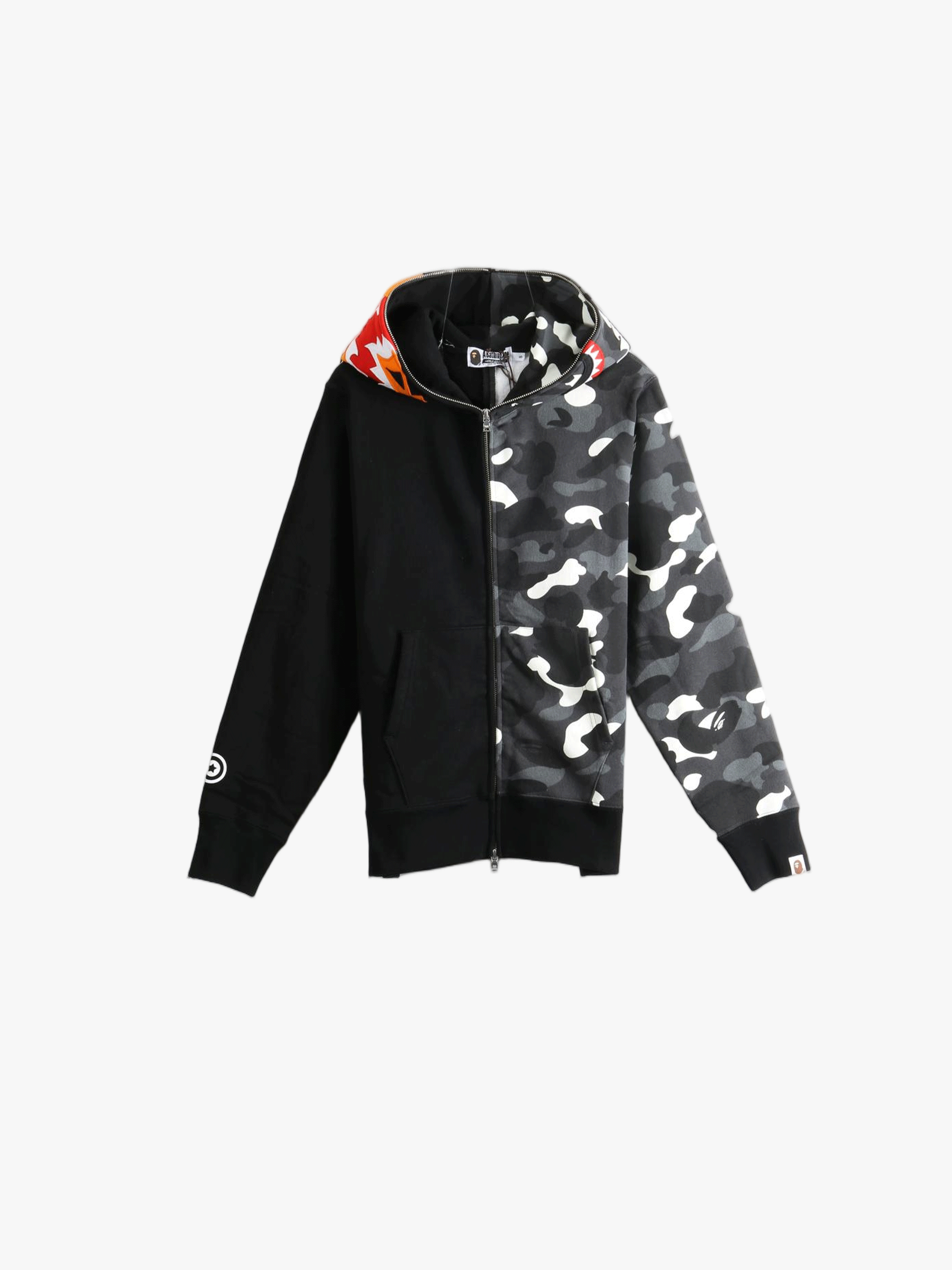 Black hoodie, front view