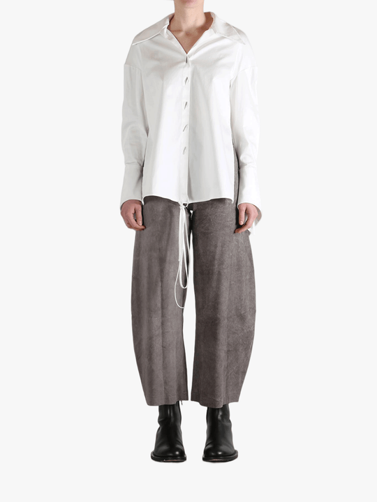 White shirt, full body view