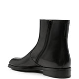 Black boots, side view