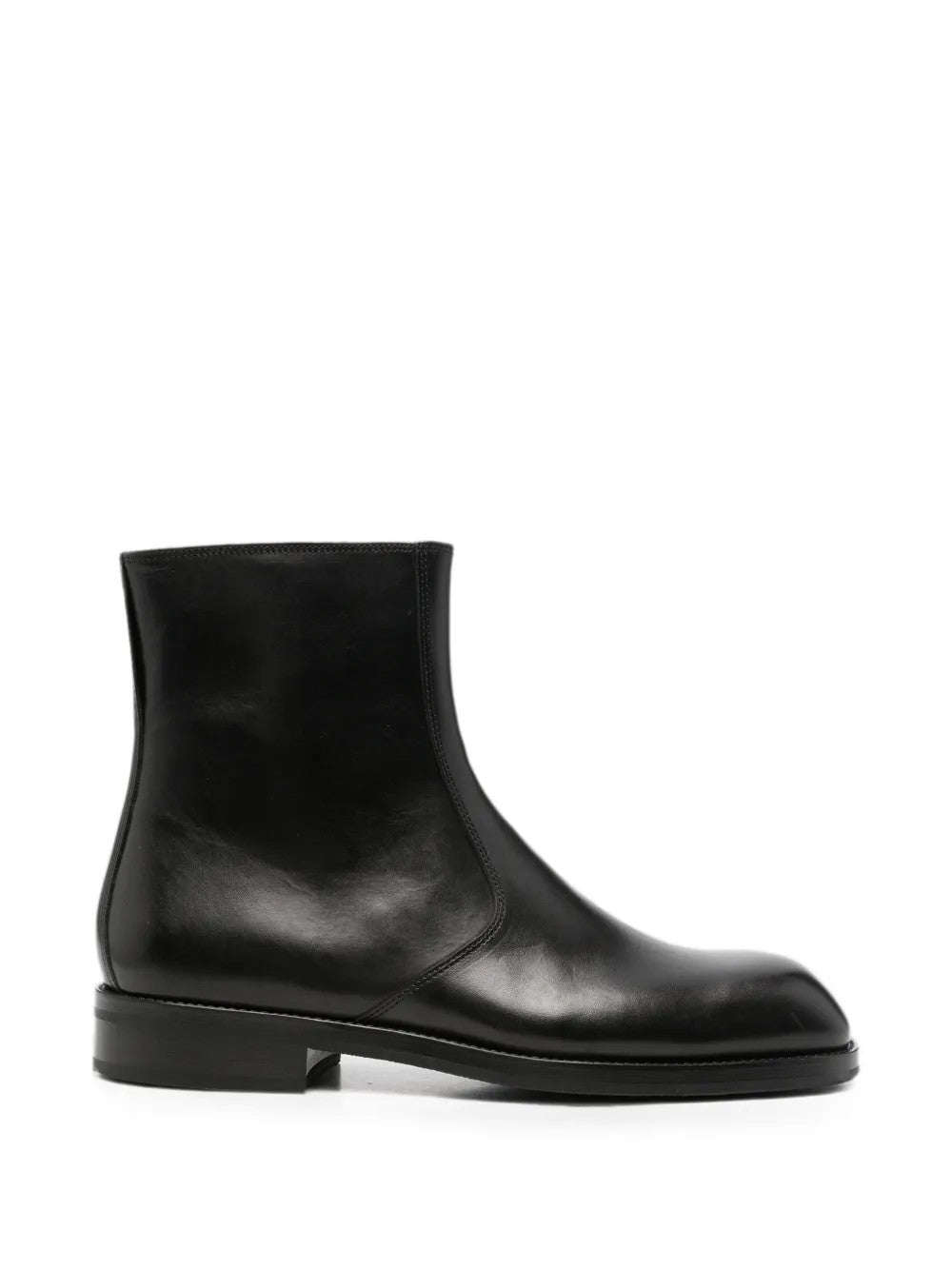 Black boots, side view