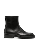 Black boots, side view
