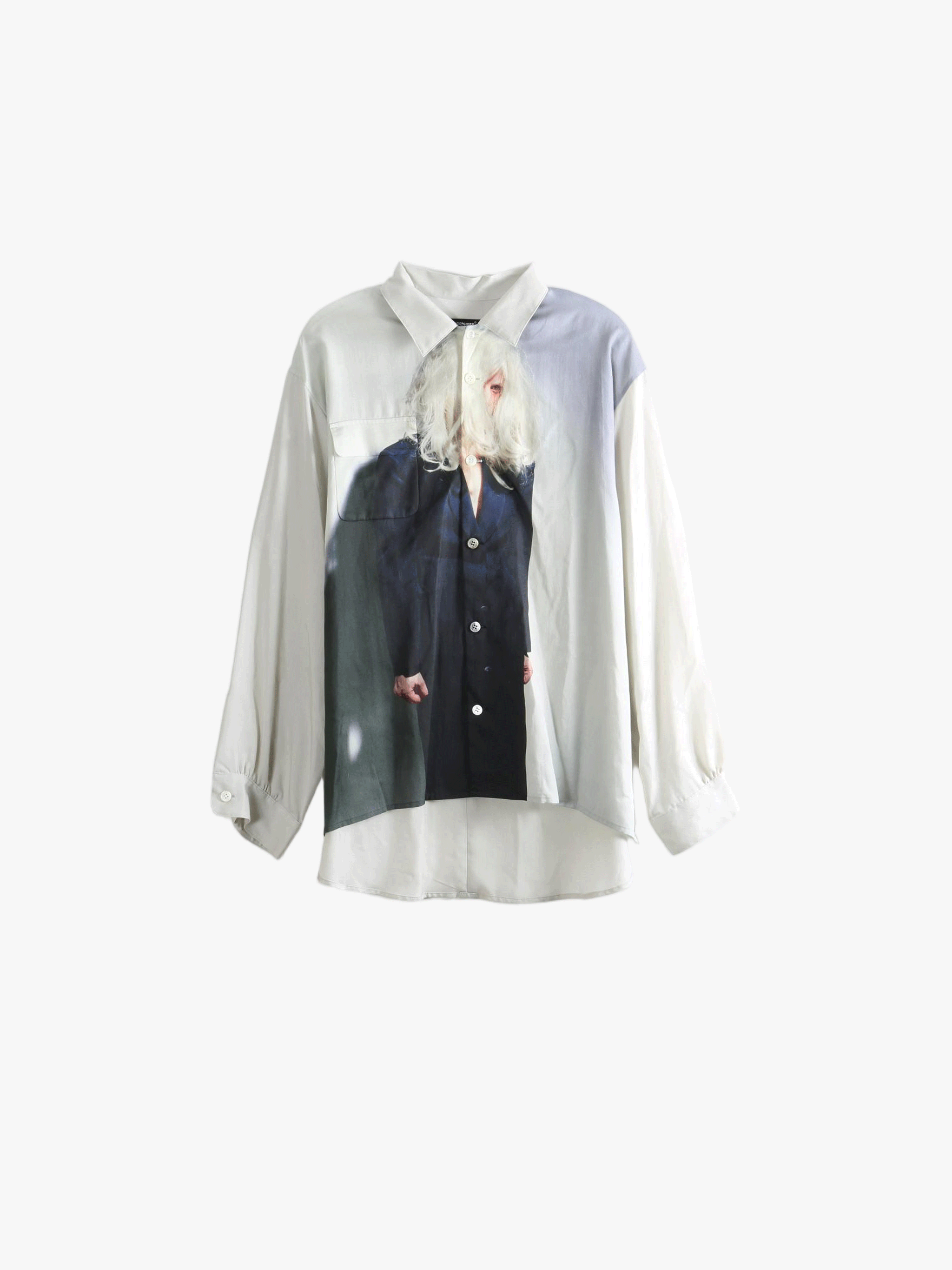 Tan shirt, front view