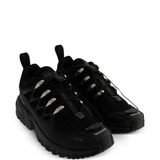 Black sneakers, side view