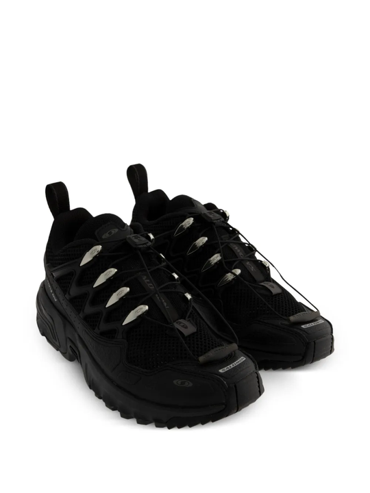 Black sneakers, side view