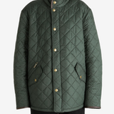 Green jacket, full body view