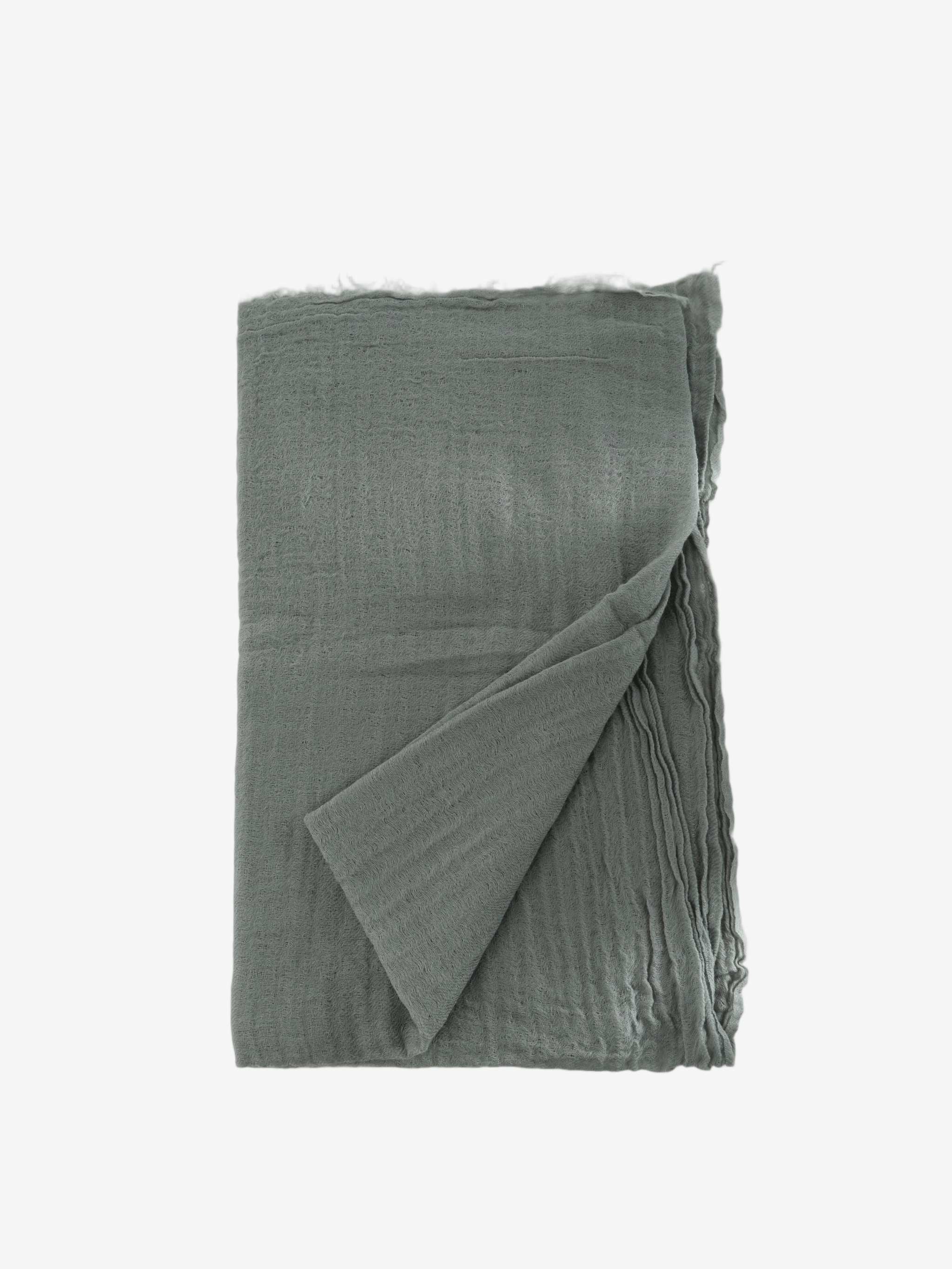 Grey scarf, front view