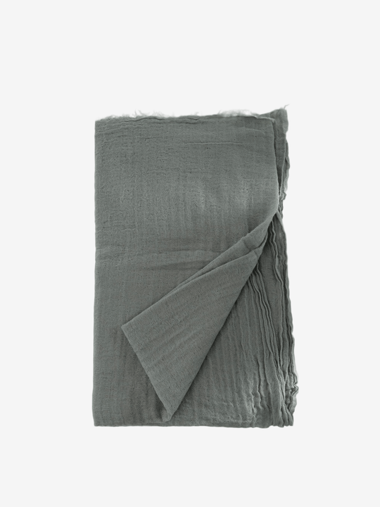 Grey scarf, front view
