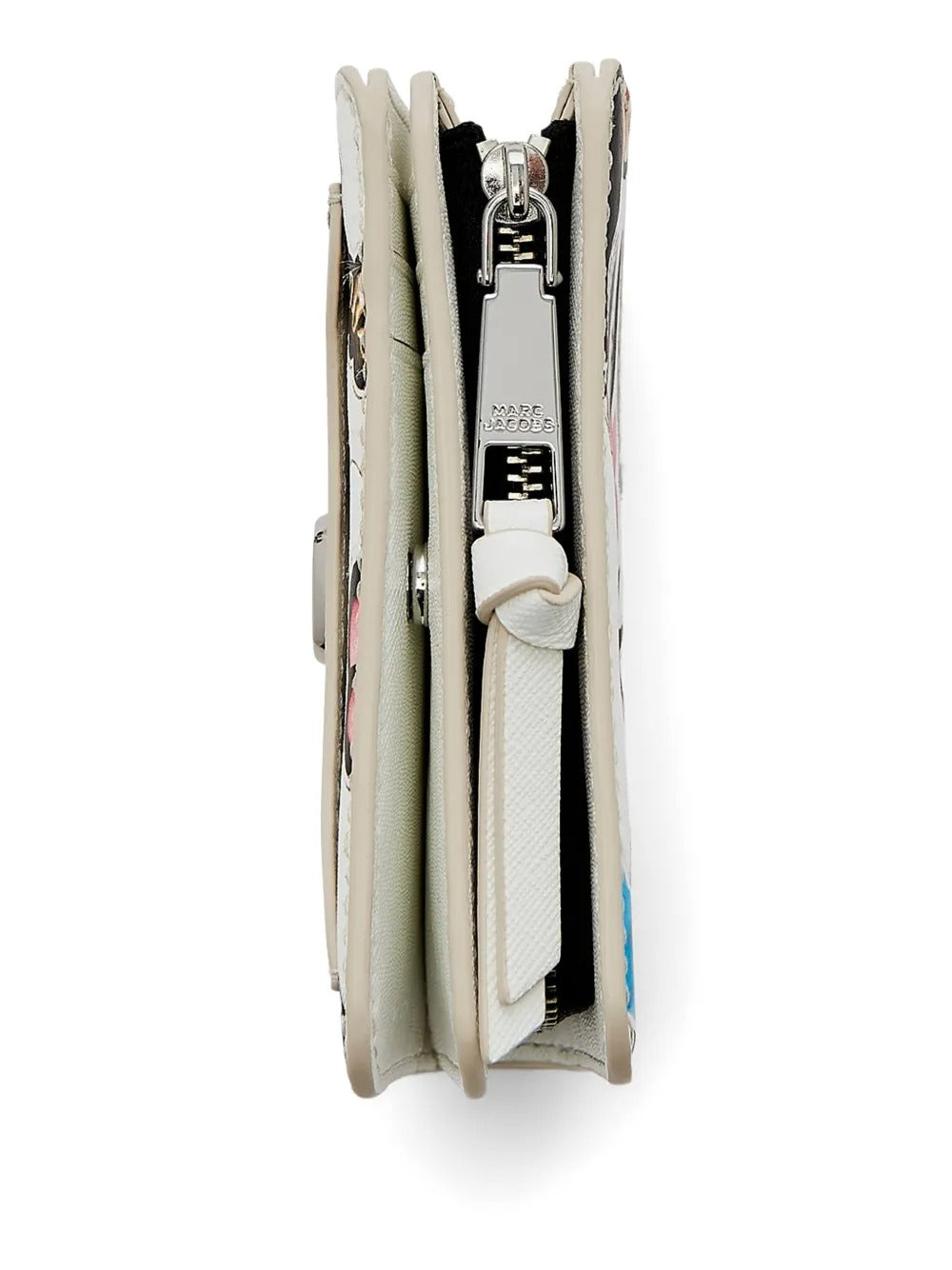 White wallet, top view