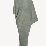 Green dress,back view