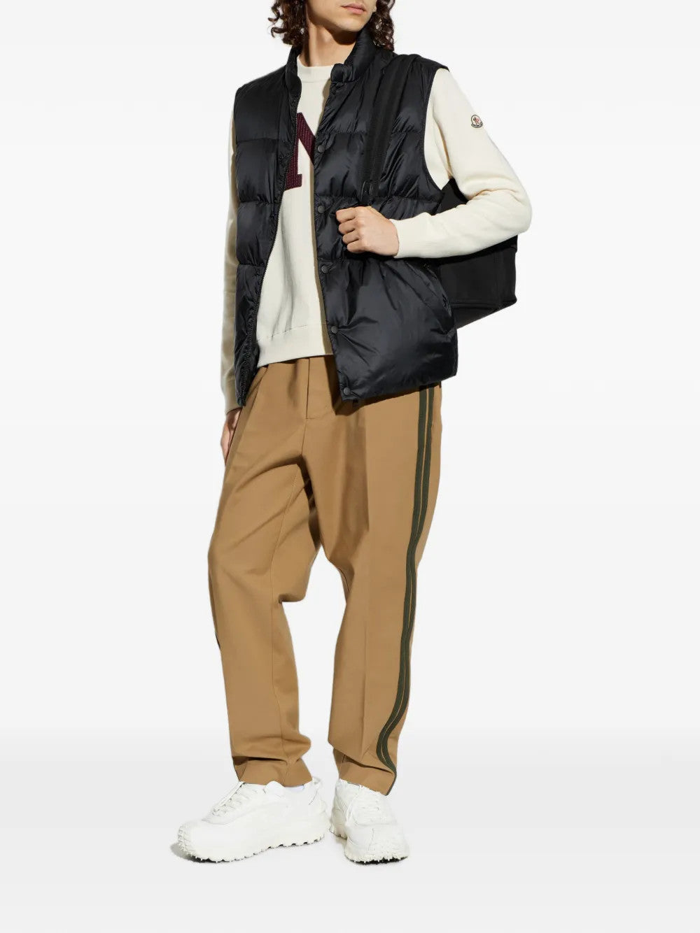 Black jacket, full body view