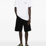 black short, full body view