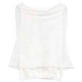 White top, front view