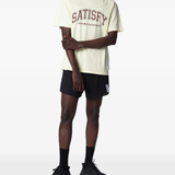 Yellow t-shirt, full body view