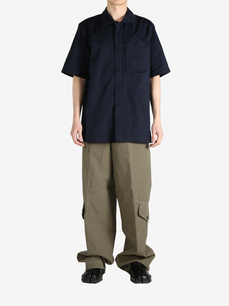 DRIES VAN NOTEN - Men Zip-Up Dress Shirt