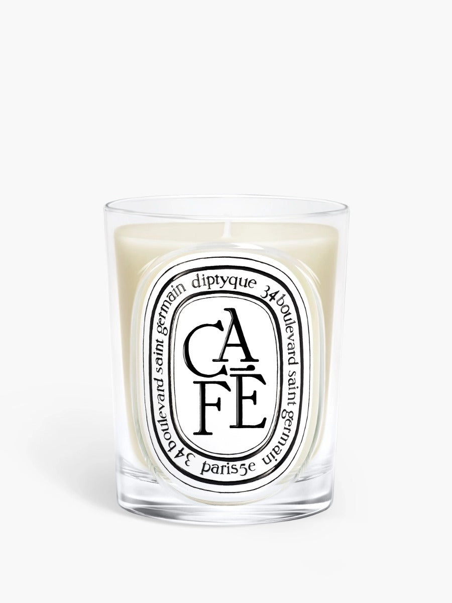 Cafe candles, front view