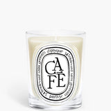 Cafe candles, front view