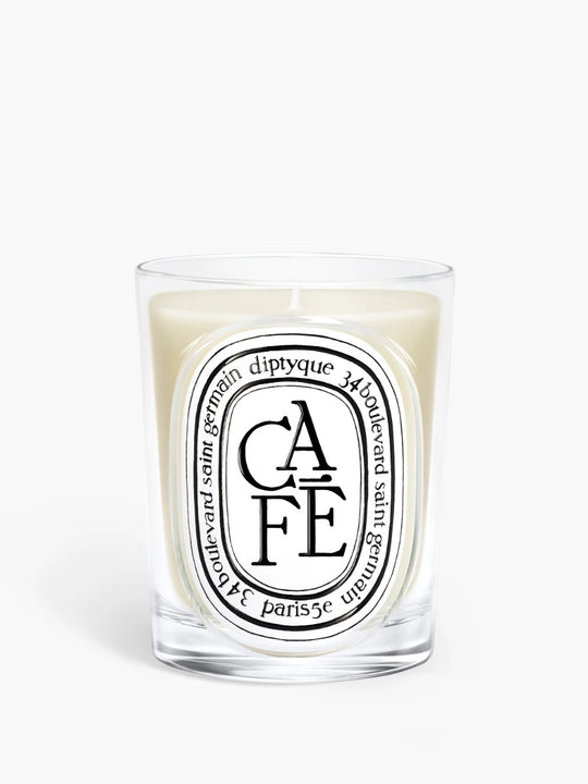 Cafe candles, front view