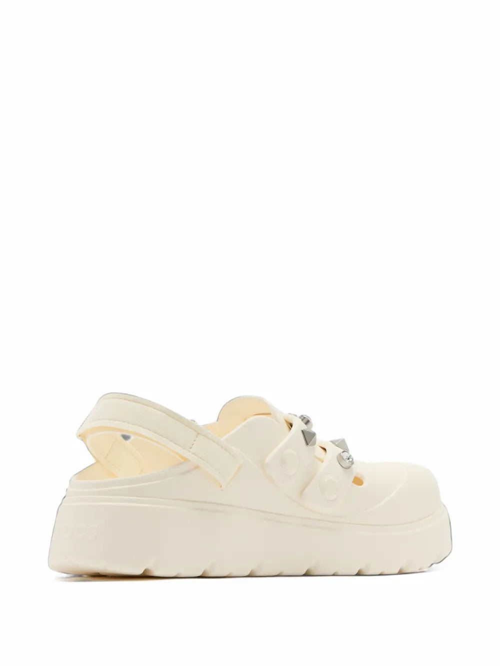 White shoes, side view