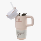 Pink tumbler,side view