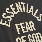 Close up of black t-shirt, showing texture of the Cotton fabric