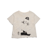 Tan t-shirt, front view