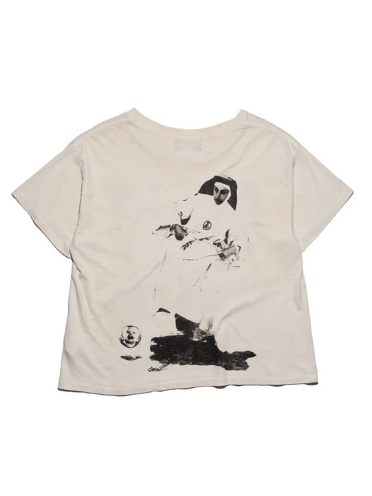 Tan t-shirt, front view