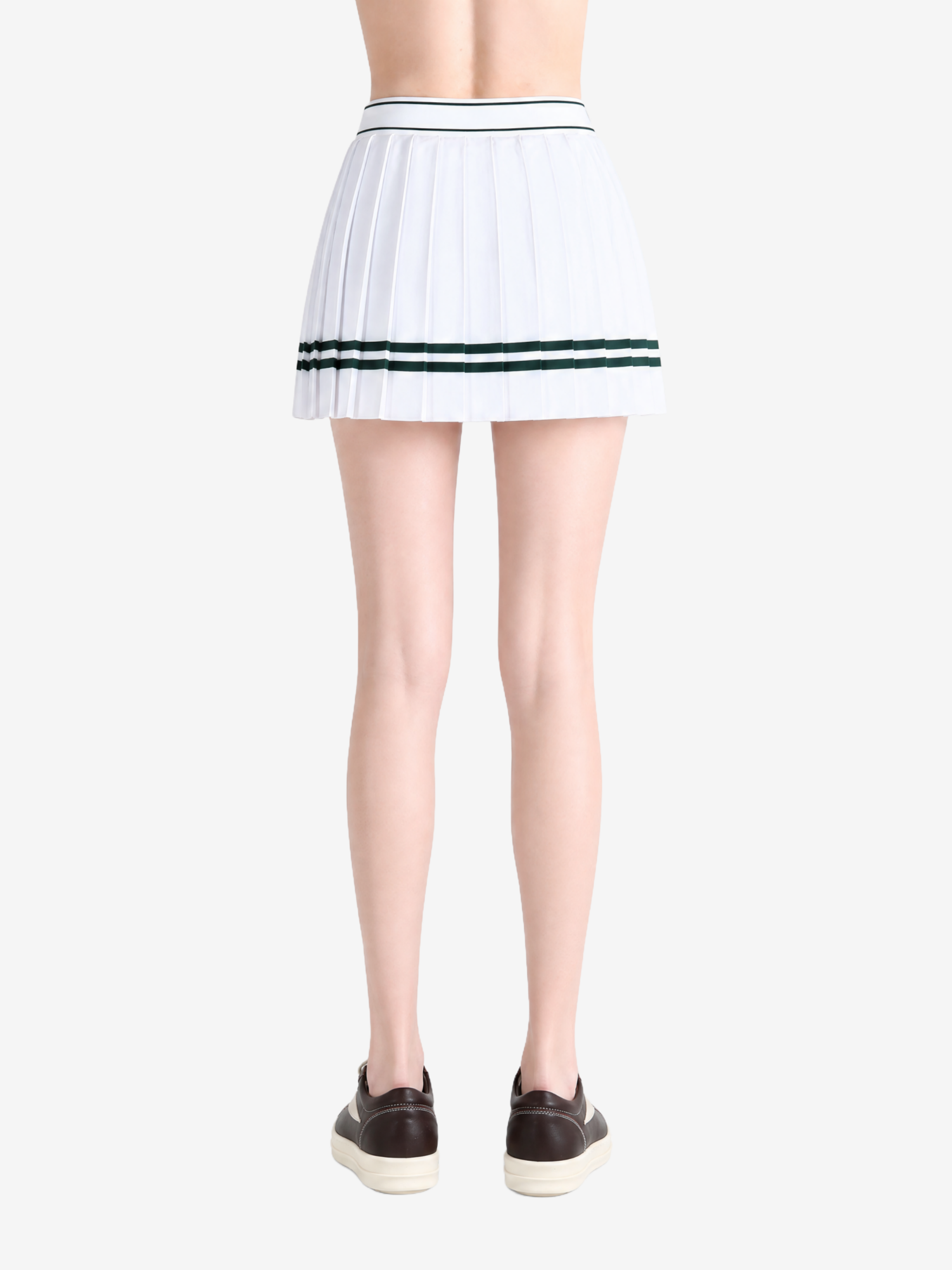 White dress, full body view