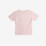 Pink t-shirt, back view