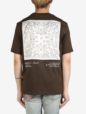 AMIRI - Men MA Bandana Silk Applique Tee