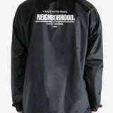 Black jackets worn by a person, showing the jackets fit