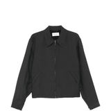 Black jacket, front view