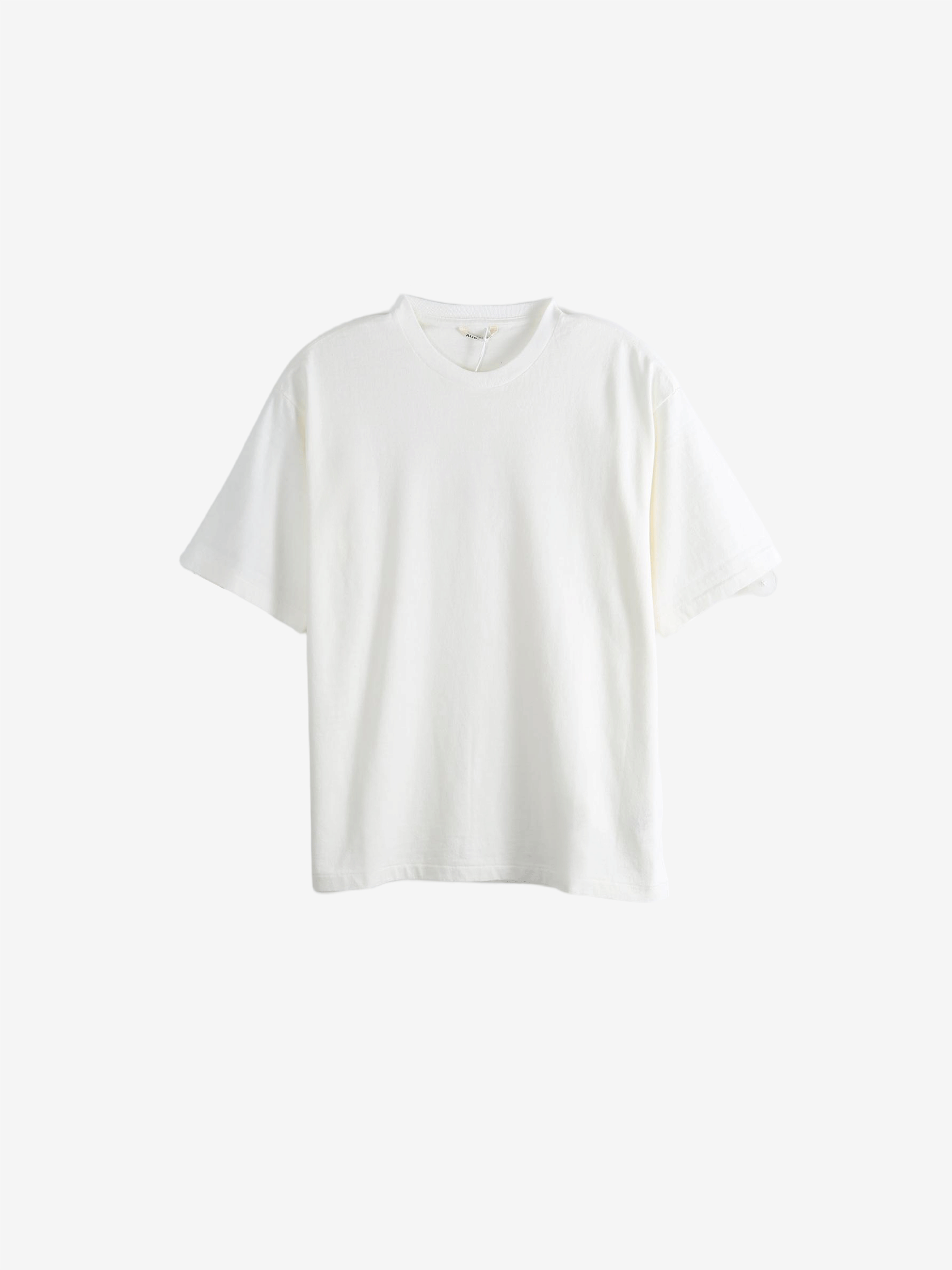 White t-shirt, front view