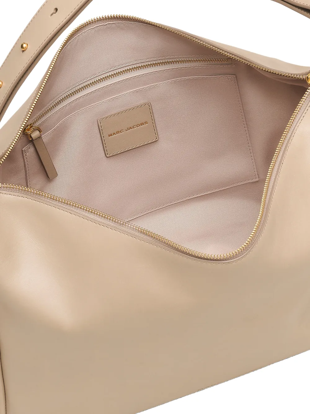 Beige bag, front view