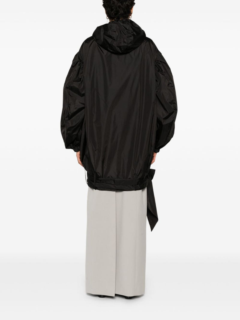 SIMONE ROCHA - Women Lightweight Bow Belt Bomber Jacket