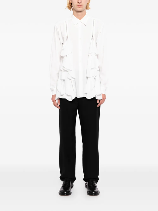 White shirt, full body view