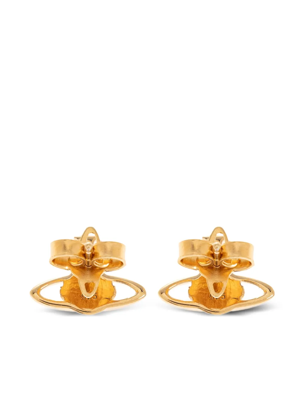 Yellow jewerly, back view