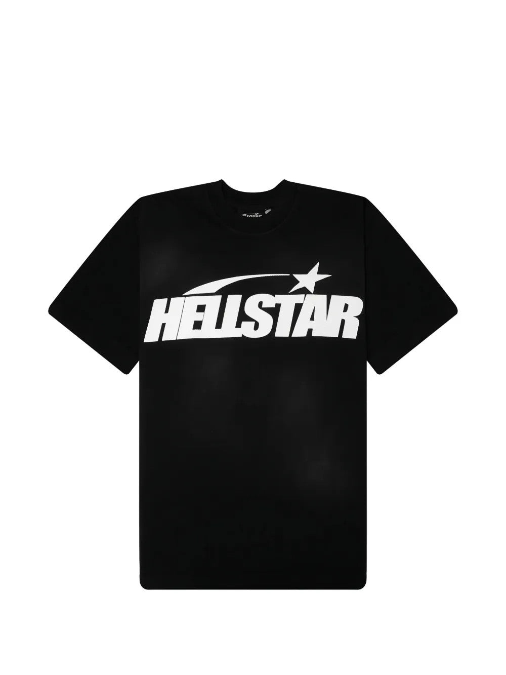 Black t-shirt, front view