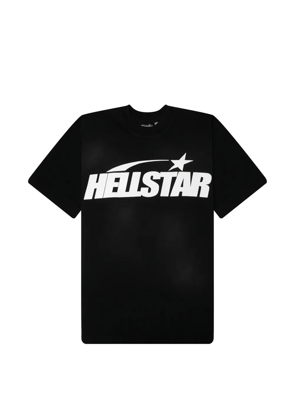 Black t-shirt, front view