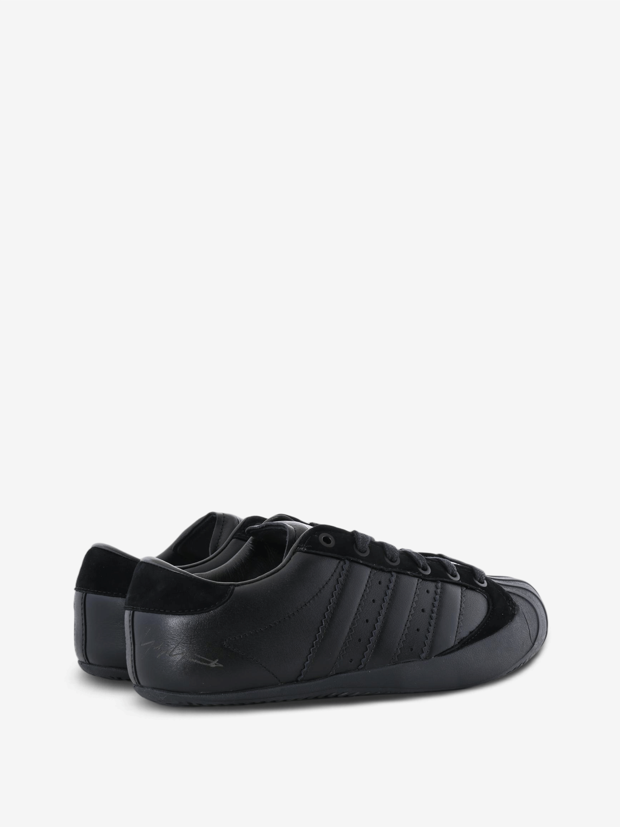 Black shoes, side view