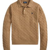 Brown knitwear, front view