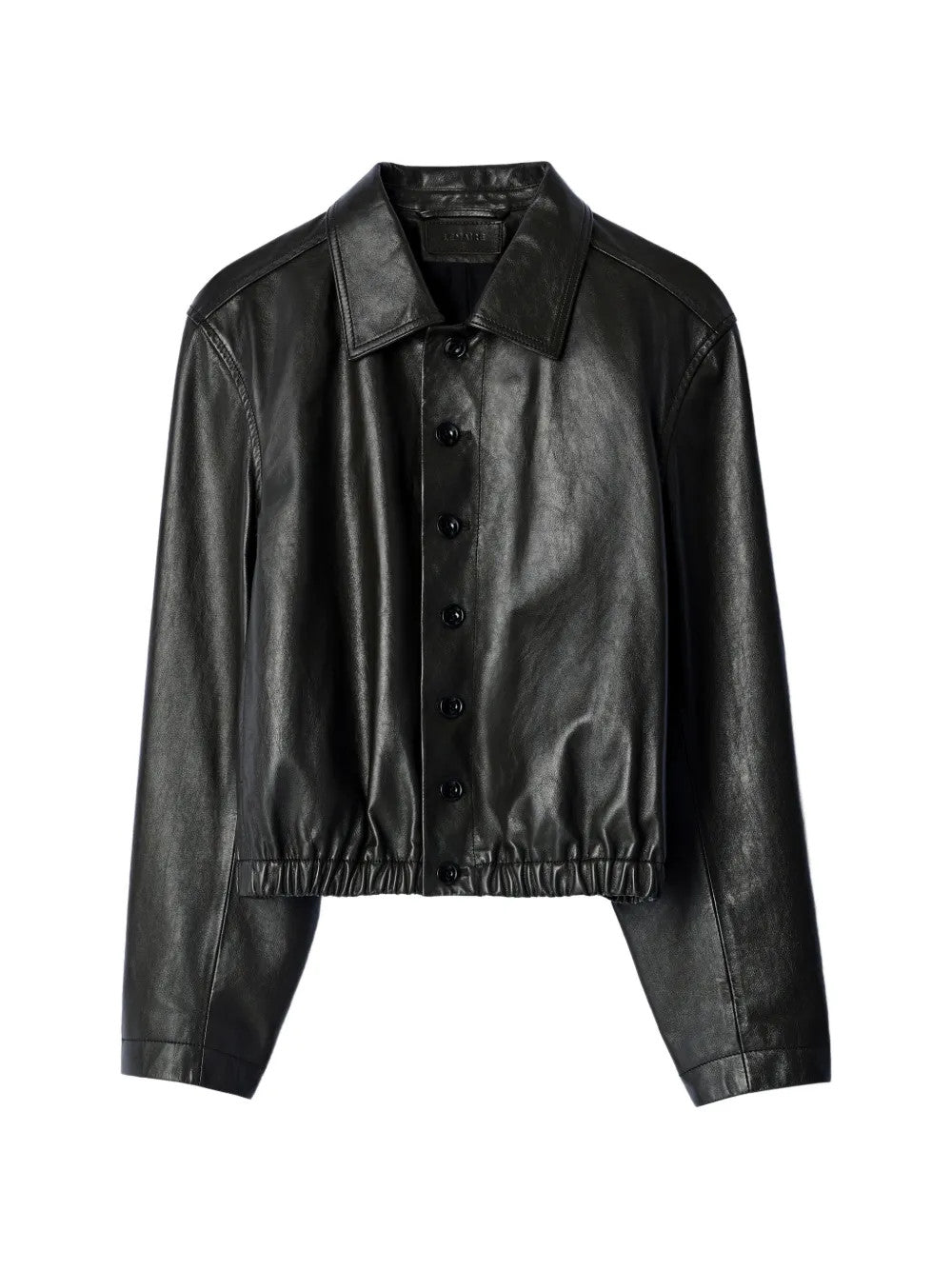 Black jacket, front view