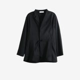 Black jacket, front view
