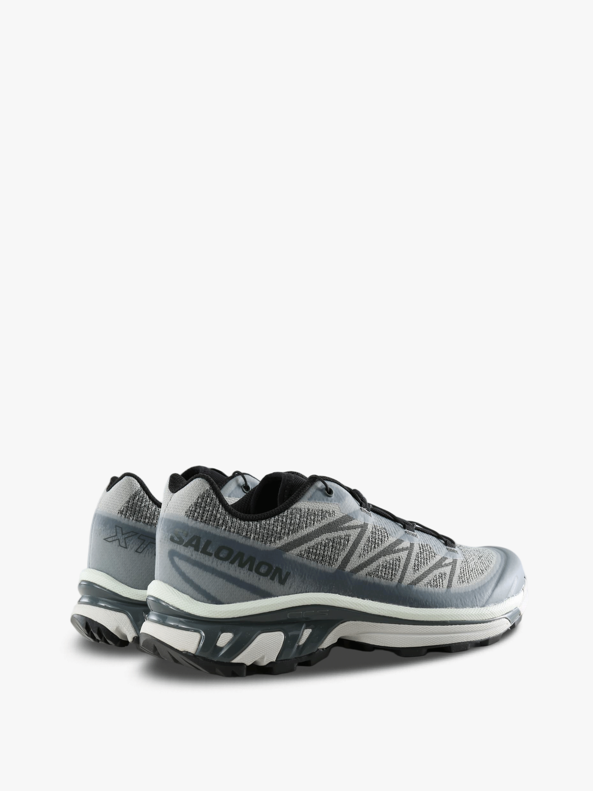 Grey shoes, side view