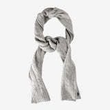 Grey scarf, front view