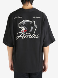 AMIRI - Men Panther Bowling Shirt